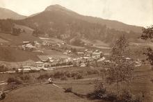 Cademia quarter in the east of Sankt Ulrich around 1910